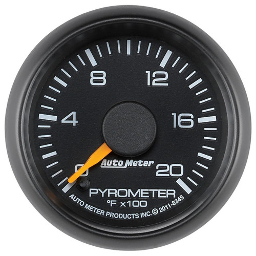 Autometer 2-1/16in 0-2000F Pyrometer Gauge Factory Match Chevy