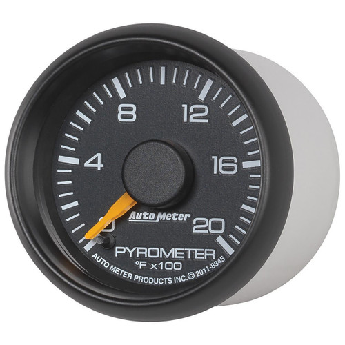 Autometer 2-1/16in 0-2000F Pyrometer Gauge Factory Match Chevy