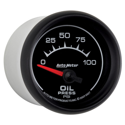 Autometer 52mm 100PSI Oil Pressure Gauge ES