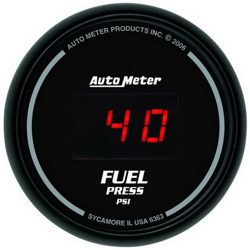 Autometer 52mm 5-100PSI Digital Fuel Pressure Gauge Z-Series