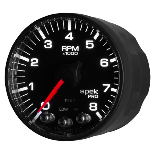 Autometer 2-1/16in 8K RPM Tachometer Spek-Pro