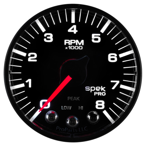 Autometer 2-1/16in 8K RPM Tachometer Spek-Pro