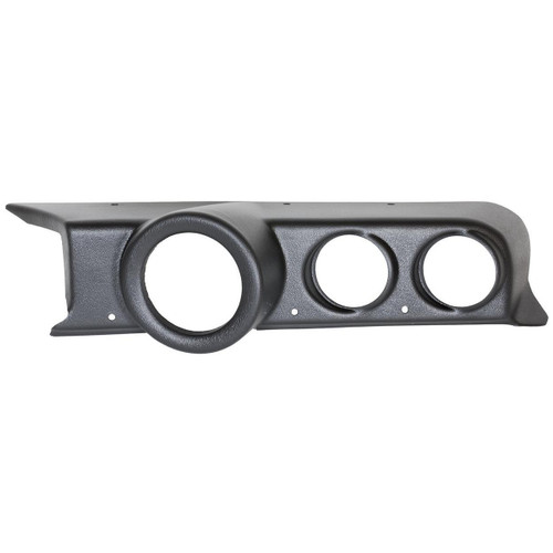 Autometer 5in/2-5/8in Black Dash Top Gauge Mount for Ford Mustang