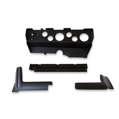 Autometer 3-3/8in/2-1/16in Black Direct Fit Gauge Mount for Dodge/Plymouth E Body