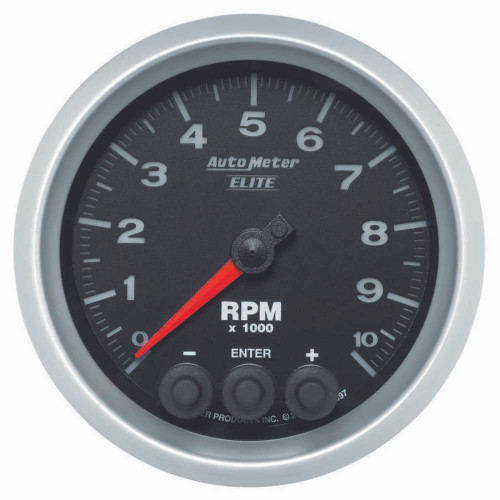 Autometer 85.7mm 0-10,000RPM Shift Light Tachometer