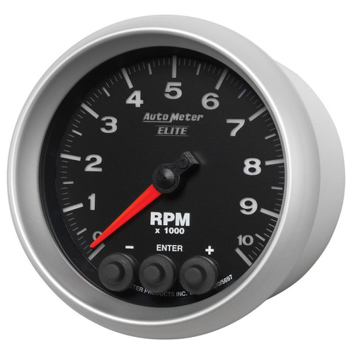 Autometer 85.7mm 0-10,000RPM Shift Light Tachometer