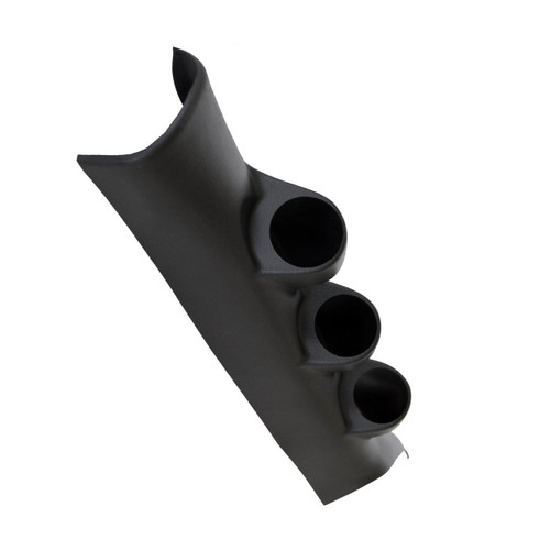 Autometer 2-1/16in Black Triple Pillar Pod for Chevy Full Size