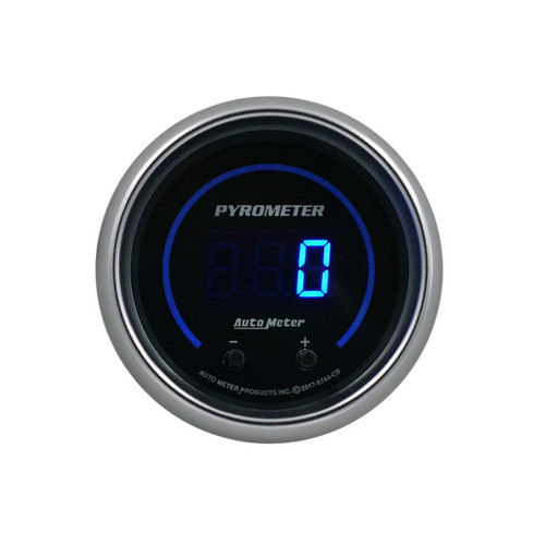 Autometer 52mm 0-2000F Pyrometer Gauge Cobalt Elite