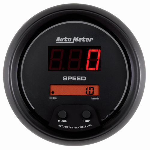Autometer 3-3/8in/2-1/16in 5pc Electric Speedometer Kit