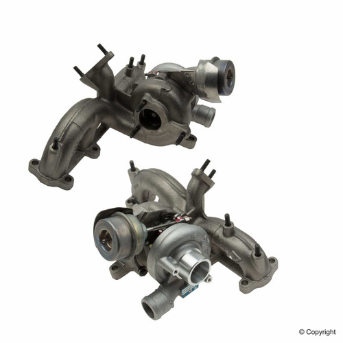 Turbocharger 54399880017 - angled view