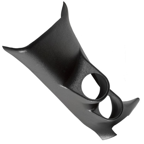 Autometer 2-1/16in Black Dual Pillar Pod for Dodge Challenger