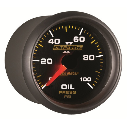 Autometer 52mm 0-100PSI Mechanical Oil Pressure Gauge Ultra-Lite II