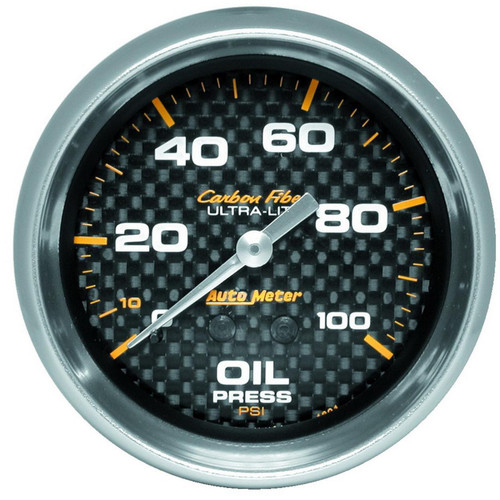 Autometer 2-5/8in 100PSI Oil Pressure Gauge Ultra-Lite