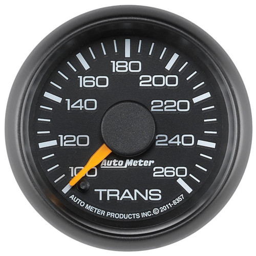 Autometer 52mm 100-260F Trans Temp Gauge Factory Match