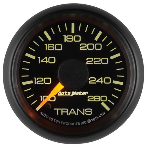 Autometer 52mm 100-260F Trans Temp Gauge Factory Match