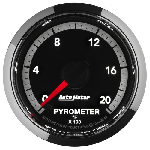 Autometer 52mm 0-2000F EGT/Pyrometer Gauge Factory Match Dodge