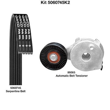 Dayco Serpentine Belt Kit 5060745K2 - front view