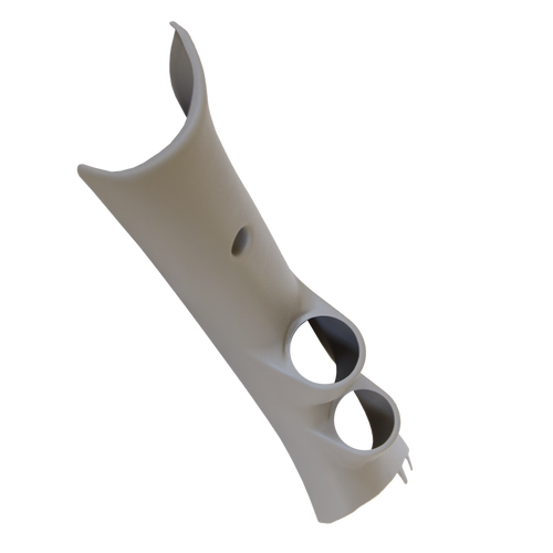 Autometer 52mm Taupe Dual Pillar Pod for Dodge Ram