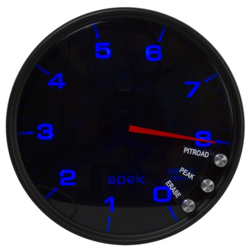 Autometer 5in 8K RPM Tachometer Spek-Pro Smoke