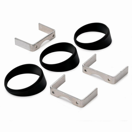 Autometer 2-5/8in Black Angle Rings 3-Pack