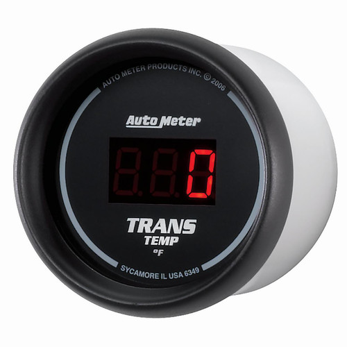 Autometer 52mm 0-300F Digital Trans Temp Gauge Z-Series