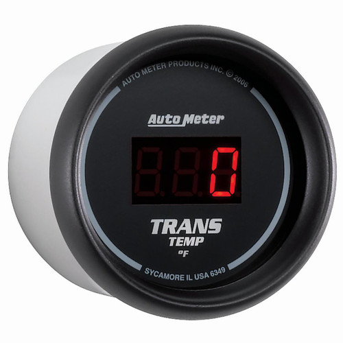 Autometer 52mm 0-300F Digital Trans Temp Gauge Z-Series