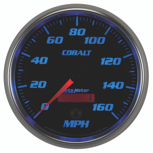 Autometer 5in 160MPH Programmable Speedometer Cobalt