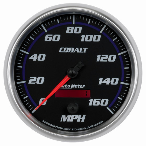 Autometer 5in 160MPH Programmable Speedometer Cobalt