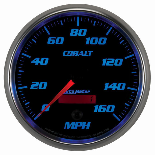Autometer 5in 160MPH Programmable Speedometer Cobalt