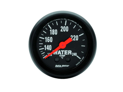 Autometer 2in 120-240F Mechanical Water Temp Gauge Z-Series