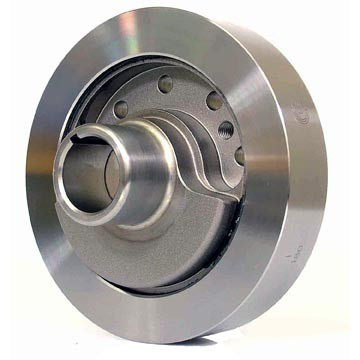 Race Performance Engine Harmonic Balancer PB1009SS - angled view