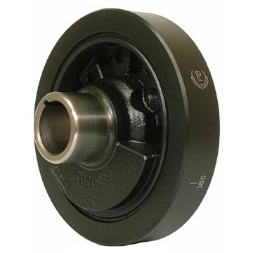 Street Performance Engine Harmonic Balancer PB1009ST - angled view