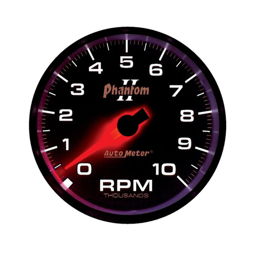 Autometer 3-3/8in 10,000RPM In-Dash Tachometer Phantom II
