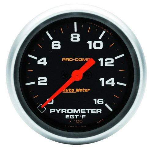 Autometer 2-5/8in 1600F Pyrometer Gauge Pro-Comp