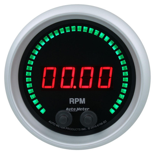 Autometer 85.7mm 0-16K RPM Tachometer Sport-Comp Elite