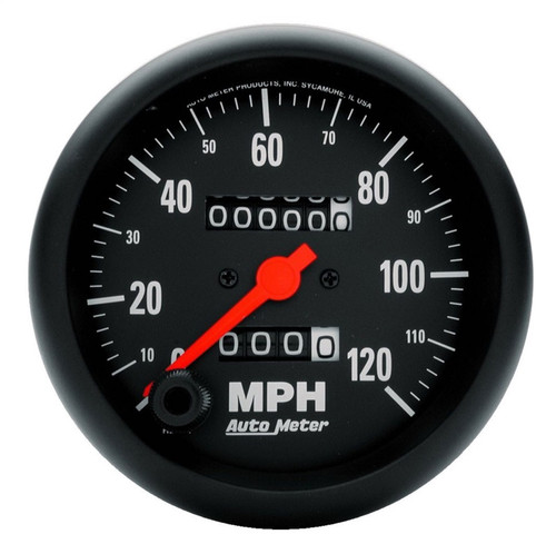 Autometer 85mm 120MPH Mechanical Speedometer Z-Series