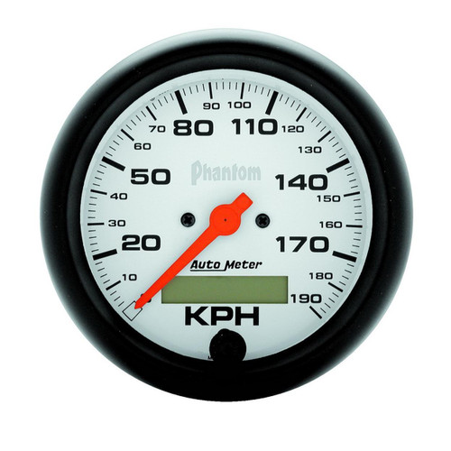 Autometer 3-3/8in 190KM/H Programmable Speedometer Phantom