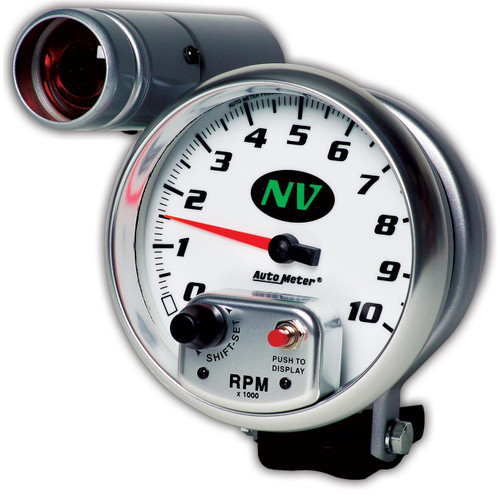 Autometer 5in 10K RPM Pedestal Tachometer NV