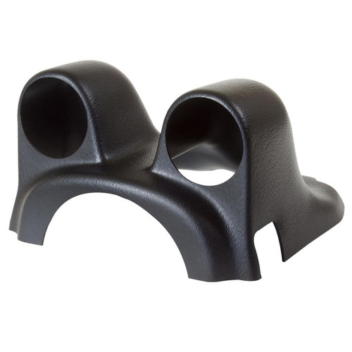 Autometer 52mm Black Dual Steering Column Pod for Mitsubishi Evo