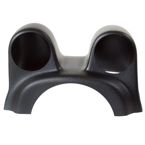 Autometer 52mm Black Dual Steering Column Pod for Mitsubishi Evo