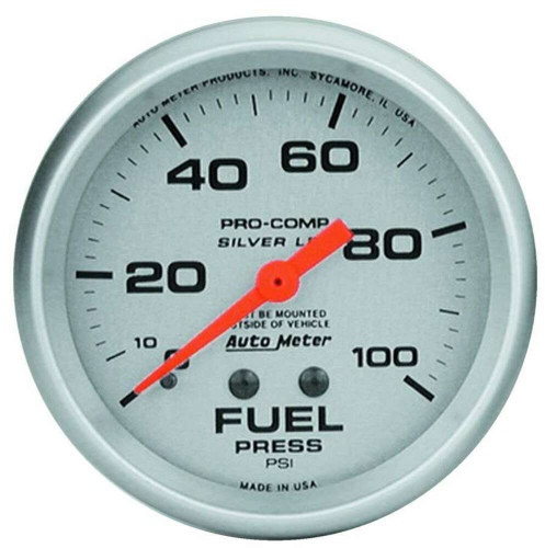 Autometer 66.7mm 0-100PSI Fuel Pressure Gauge Ultra-Lite