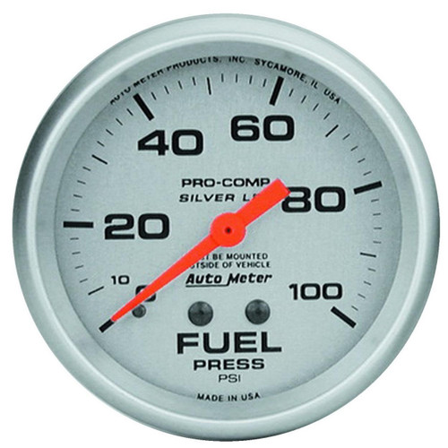 Autometer 66.7mm 0-100PSI Fuel Pressure Gauge Ultra-Lite