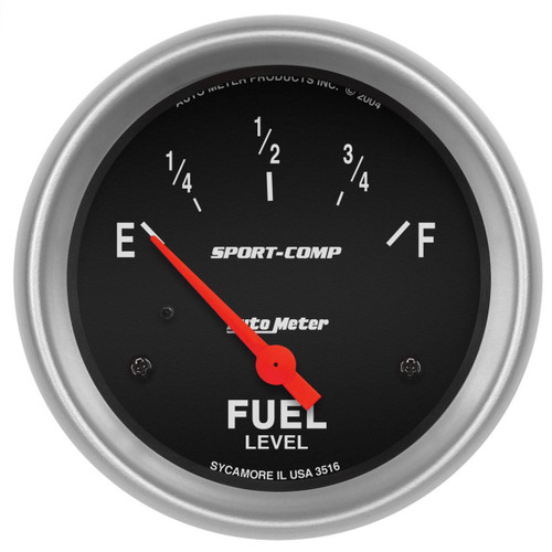 Autometer 2-5/8in 240-33Ohm Fuel Level Gauge Sport-Comp