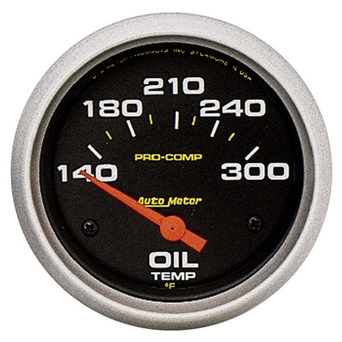 Autometer 2-5/8in 140-300F Oil Temp Gauge Pro-Comp