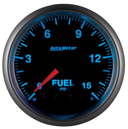 Autometer 2-1/16in 15PSI Fuel Pressure Gauge Elite