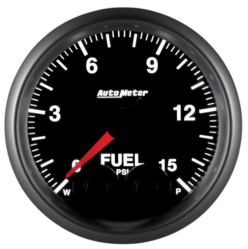 Autometer 2-1/16in 15PSI Fuel Pressure Gauge Elite