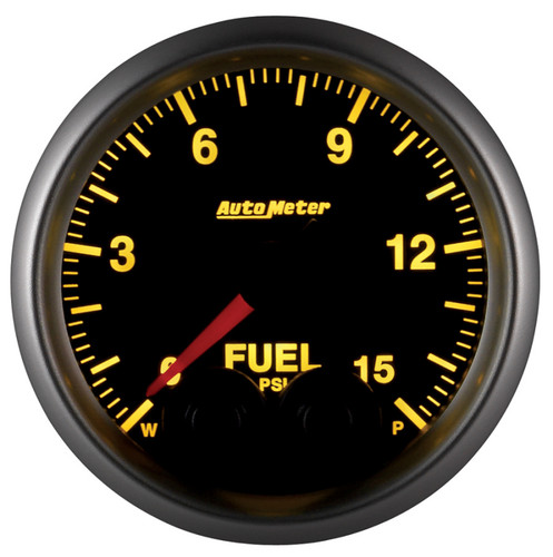 Autometer 2-1/16in 15PSI Fuel Pressure Gauge Elite