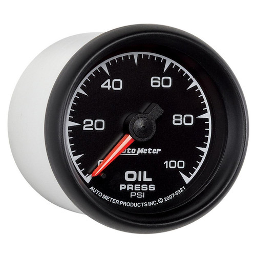 Autometer 52mm 0-100PSI Mechanical Oil Pressure Gauge ES