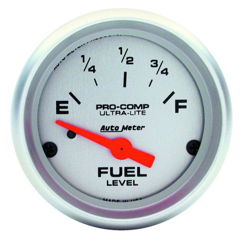 Autometer 52mm 73-10Ohm Fuel Level Gauge Ultra-Lite