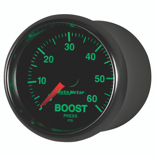 Autometer 52mm 0-60PSI Mechanical Boost Gauge GS